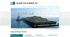 Desktop Screenshot of islandtugandbarge.com